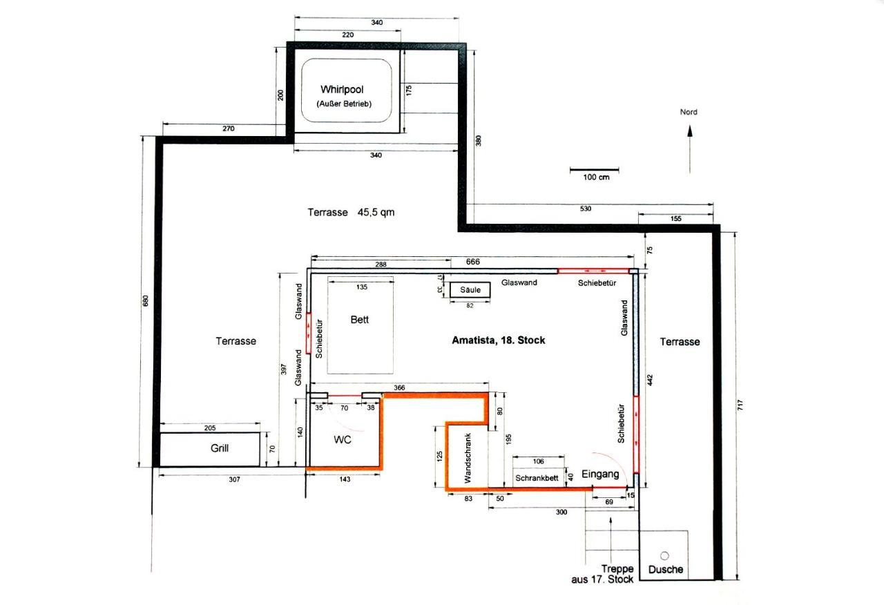 Penthouse Amatista Appartement *